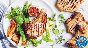 Coles Coles australian pork loin chops offer