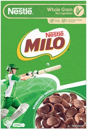 Coles Nestlé milo cereal 350g offer