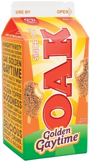 Coles Oak flavoured milk 600ml offer