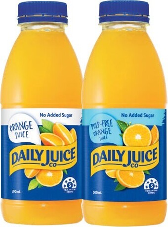 Coles Daily juice 500ml offer