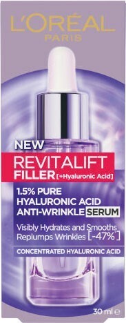 Coles L'oréal revitalift filler [+hyaluronic acid] serum 30ml offer