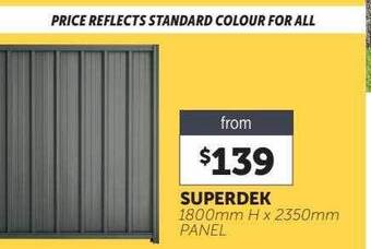 Stratco Superdek offer