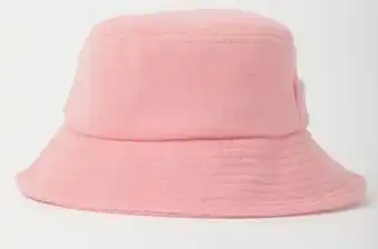 Piper terry bucket hat - pink