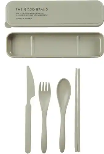The good brand 5 piece cutlery set - sage