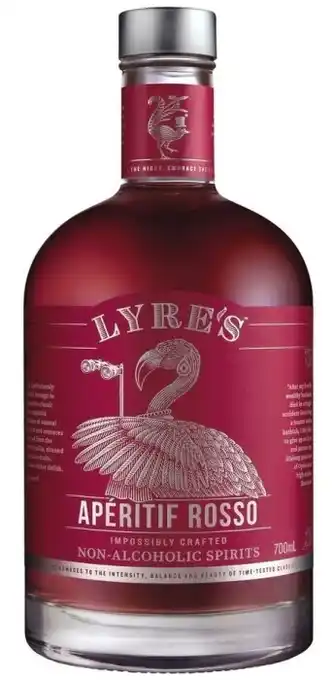 Lyre’s non-alcoholic aperetif rosso 700ml