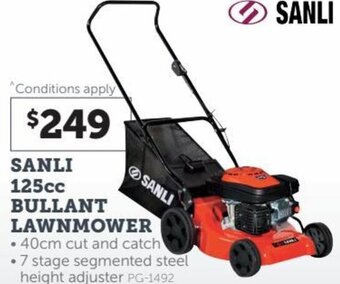 Sanli 125cc Bullant Lawnmower