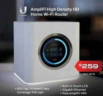 Leader Computers Amplifi high density hd home wi-fi router offer