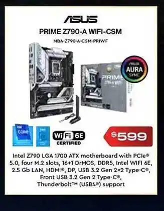 Asus prime z790-a wifi-csm