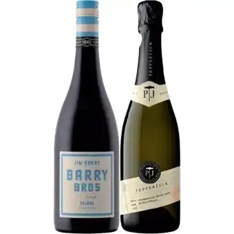 Jim barry barry bros shiraz or pepperjack 750ml varieties