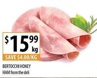 Supabarn Bertocchi honey ham offer