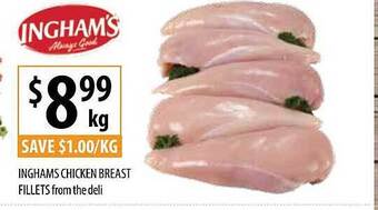 Supabarn Inghams chicken breast fillets offer