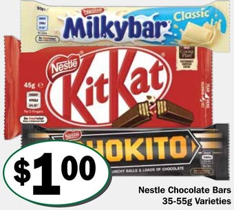 Friendly Grocer Nestle Chocolate Bars 35-55g offer