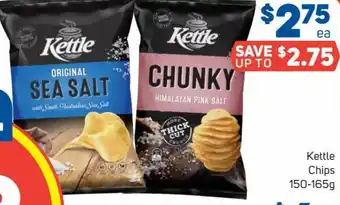 Foodland Kettle Chips 150-165 g offer