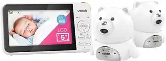 Baby Bunting Vtech 2 camera colour video monitor bm5150-bearn-2* offer