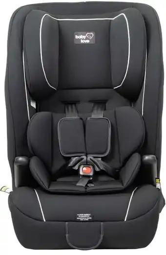 Baby Bunting Babylove ezygrow harnessed car seat offer