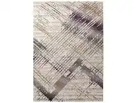 LivingStyles Riverside Jagged Modern Rug, 160x230cm, Aubergine offer
