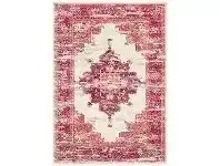 LivingStyles Babylon Zenovia Bohemian Rug, 200x290cm, Pink offer
