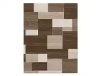 LivingStyles Serenity Irene Modern Rug, 80x150cm, Brown offer