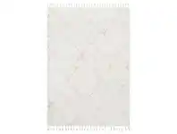 LivingStyles Saffron Kenza Fringed Shag Rug, 160x230cm, Pink offer
