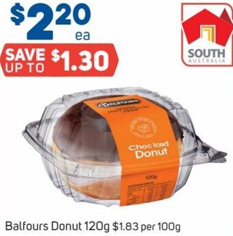 Foodland Balfours Donut 120g offer