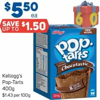 Foodland Kellogg's Pop-Tarts 400 g offer