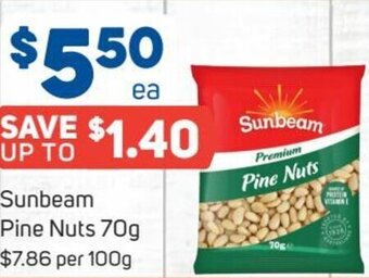 Sunbeam Pine Nuts 70g