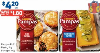 Foodland Pampas Puff Pastry 1kg offer