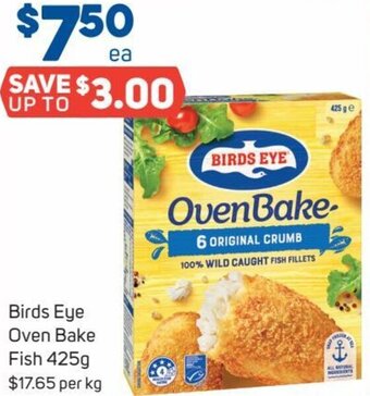 Foodland Birds Eye Oven Bake Fish 425g offer