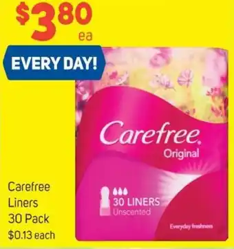 Foodland Carefree Liners 30 Pack offer