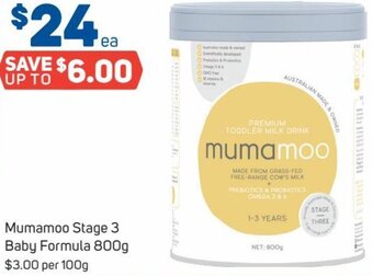 Mumamoo Stage 3 Baby Formula 800g