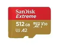 Officeworks SanDisk Extreme MicroSDXC Card 512GB Black offer