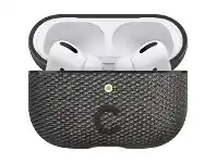 Officeworks Cygnett TekView AirPods Pro Case Grey and Black offer
