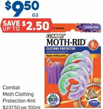 Foodland Combat Moth Clothing Protection 4ml offer