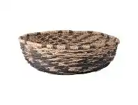 LivingStyles Attica Woven Paper Twine Tribal Basket Bowl, Medium offer