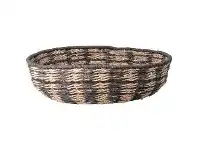 LivingStyles Attica Woven Paper Twine Tribal Basket Bowl, Large offer