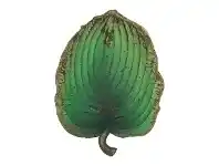 LivingStyles Palm Frond Metal Tray, Small offer