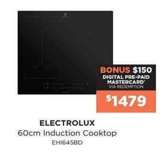 Bing Lee Electrolux 60cm Induction Cooktop offer