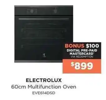 Electrolux 60cm Multifunction Oven