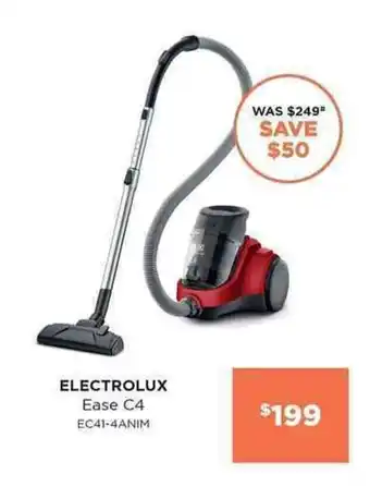 Bing Lee Electrolux Ease C4 offer