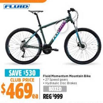 Anaconda Fluid momentum mountain bike offer
