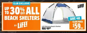 Anaconda Life! boracay beach shelter offer