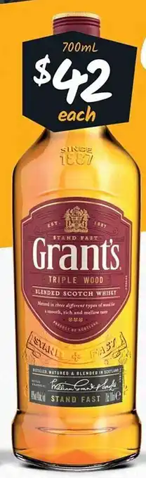 Grant's triple wood