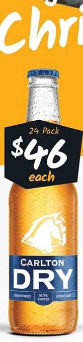 Cellarbrations Carlton dry offer