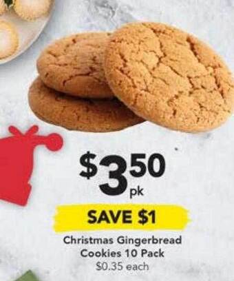 Drakes Christmas gingerbread cookies offer