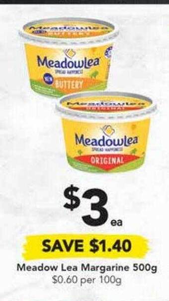Meadow lea margarine