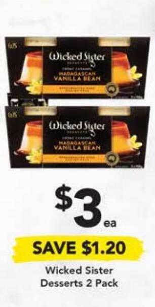 Drakes Wicked sister desserts 2 pack offer