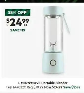 Mix'n'mouve portable blender