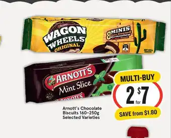 IGA Arnott's chocolate biscuits offer