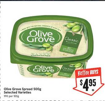 Olive grove spread