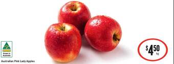 IGA Australian pink lady apples offer